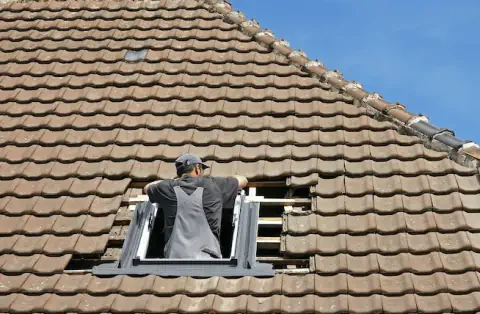 Pose de velux - Cavignac